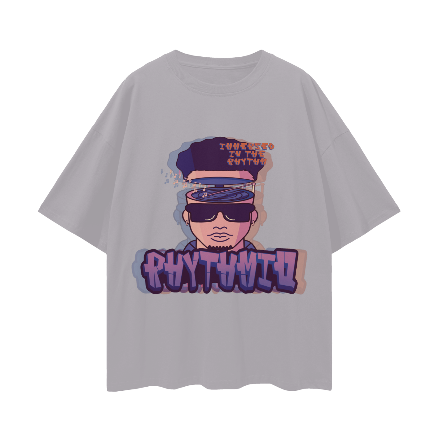 Immersed in the Rhythm Oversized T-Shirt
