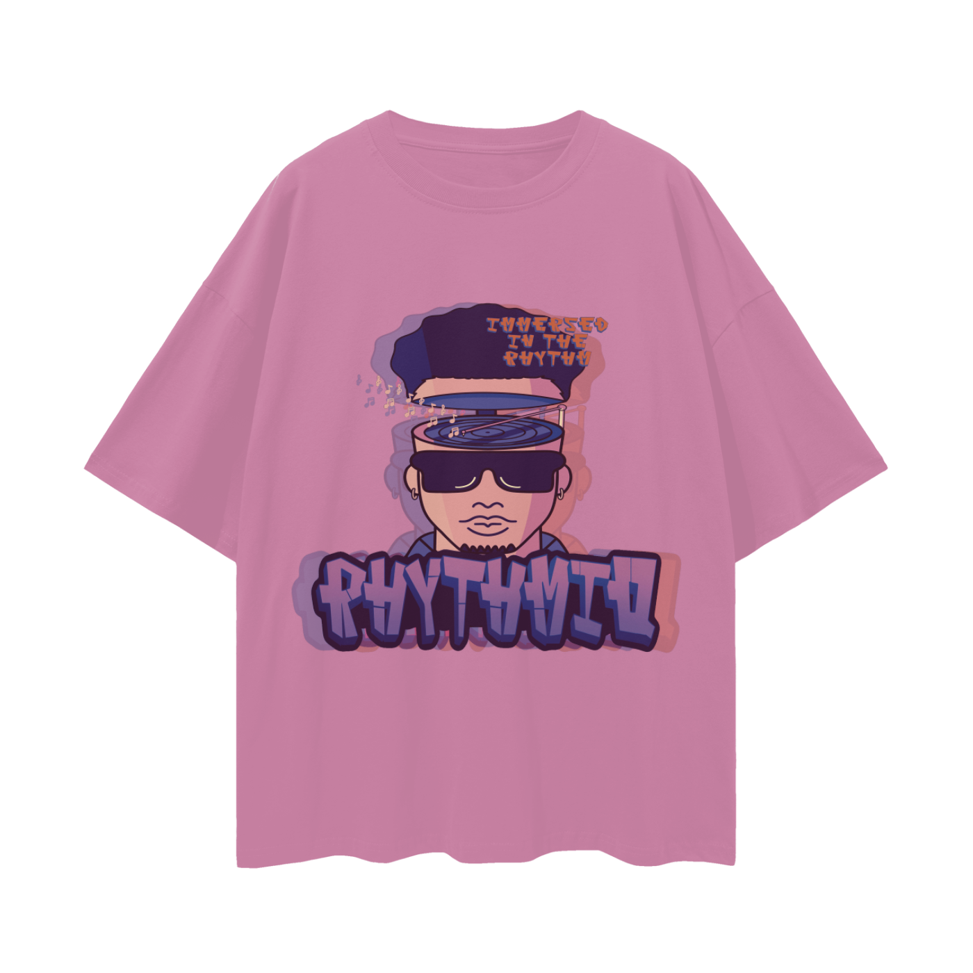 Immersed in the Rhythm Oversized T-Shirt